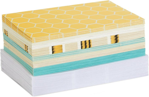 BEST PAPER GREETINGS Bear Note Cards Honey Bee Thank You Cards & Envelopes - 48 Pack 4 x 6 in Bee Themed Stationery