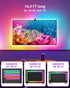 16.4FT, 55-85 inch Daymeet LED Strip Lights RGBIC LED Lights for TV for TV Led Backlight Rainbow Color Changing Led TV