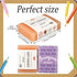 Outus 3 Pcs Extra Large 4B Soft Erasers, 3 x 2 Inches Graphite Pencil Low Dust Rubber Block Cube for Kids