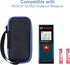 co2CREA Hard Case for Bosch GLM 20 Compact Blaze 65' Distance Measure (Black Case + Inside Blue + Blue Zipper)
