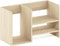 Furinno Hermite Wood Desktop Book and Office Supplies Storage Organizer, Bauhaus Oak