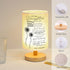 WSYEAR Mother Daughter Gift Table Lamp, Gifts for Daughter from Mom for Birthday Anniversary Wedding