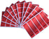 TamperSeals Group - 50pcs Total Transfer Tamper Evident Security Warranty Void Stickers/Labels/Seals (Red, Large 35 x