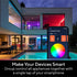 Bulbs, 1100 90+CRI A19 Bulb, 16 Bulbs, 4 Pack U-tec Smart Light Lumen, WiFi Mesh & Bluetooth Color Changing Light