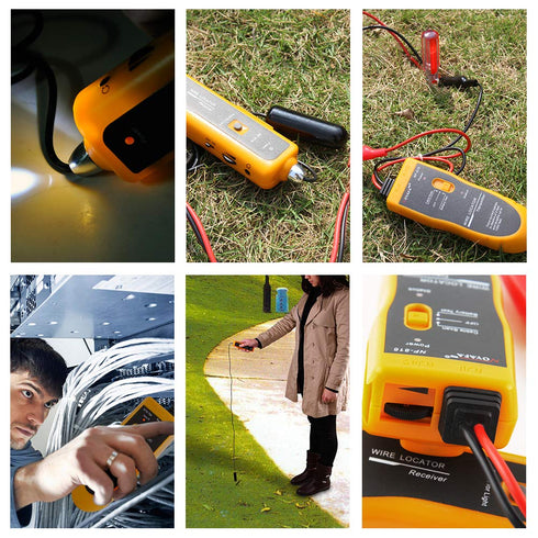 NOYAFA D3IN0580-B Underground Cable Locator for Pet Fence, Metal Pipes, Electrical Wires