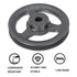 uxcell AK56-5/8 V-Belt Sheave, 5/8" Bore 5.45" OD Single Groove Cast Iron Sheave for 4L or A Belt