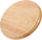 OUNONA Replacement Wooden Stool Seat Solid Rubberwood Round Dining Stool Accessory Sturdy