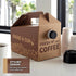 (5 Pack) 96 oz Stock Your Home Disposable Coffee Box Dispensers, Insulated Hot Cold Bulk Beverage Server Carafe, Coffee