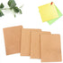 EUSOAR Blank Memo Scratch Pads, 24 Pack, A6 3.9" x 5.5", 60 Pages, Softcover Kraft Notebook, Unlined Travel Journal Set