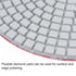 uxcell 5-Inch Diamond Polishing Pad 500 Grits Wet/Dry Grinding for Stone Concrete Marble Countertop Floor (2pcs)