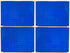 Metal Pegboard 12-Inch Tall x 16-Inch Wide Heavy Duty Wall Organizer for Garage Tool Storage, 4pcs Blue