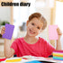 Koogel 24 Pack Mini Blank Notebooks, 12 Colors Small Pocket Notepads, 48 Pages for School Supplies