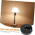 Weighted Table Lamp Base, Practical Counterweight for DIY Table Lamps, Round Base Weight for Desk Lamp Stability