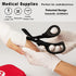 MEUUT 2 Pack Medical Scissors, Trauma Shears for Nurses, Non-Stick Blades, Surgical Grade EMT Scissors