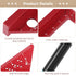 Small Carpenter Square Woodworking Tool, Fixed Angle Pin and 0.9mm Mechanical Pencil for Precision