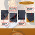 Server Books for Waitress Waiter with Zipper Pocket, Fox Forest Cute Server Book for Men & Women, Restaurant Server