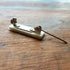 Bulk 50 Pack Premium Safety Bar Pins with Adhesive Sticky Back & Metal Locking Clasp for ID Badges