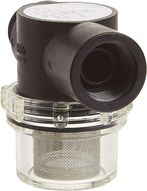 Shurflo 255-213 1/2" MNPT x FNPT Inline Strainer for 2088 Series Pumps