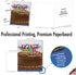 Jumbo Funny Birthday Greeting Card NobleWorks 8.5 x 11 Inch with Envelope for Men and Women (Not actual Candles) J9956
