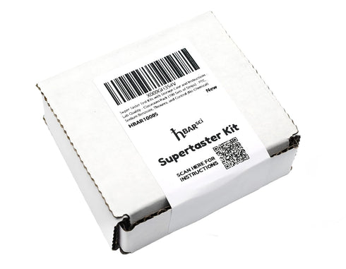 EISCO Super Taster Test Kit, PTC Paper Strips with Biodegradable Box & Instructions, 100 Strips Each