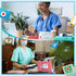 Motiskyy 72 Pack 72 Pack 72 4 6 Inch Nurse Doctors Thank You Appreciation Cards Bulk and Colorful Envelopes Pcs