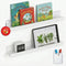 ENJAZ Premium 2 Pcs Magnetic Book Shelf & Pen Holder for whiteboard and
