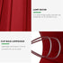 Bulb 5.43X5.11X3.54In Hemobllo Clip on Lamp Shade Cloth Lamp Cover for Light Lightweight Decorative Cover for Table