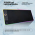 Generic 15W, 900x400x4MM, Wireless Charging RGB Gaming Mouse Pad LED Mouse Pad Light Modes Extra Large Mousepad