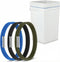 Sorcristy Trash Can Rubber Bands 6 Pcs Large Can Bands Heavy Duty, Garbage