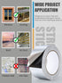 Lichamp Aluminum Butyl Tape, Waterproof Butyl Aluminum Foil Tape, 2 inches x 16.4ft for RV Repair
