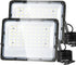 100W Flood Lights Outdoor, 15000lm Bright LED Work Light with Plug, 5000K