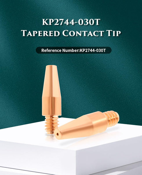 20PK MIG Welding KP2744-030T 0.030'' Tapered Contact Tips for Lincoln Magnum PRO 100L 175L 250L MIG Gun