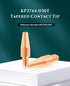 20PK MIG Welding KP2744-030T 0.030'' Tapered Contact Tips for Lincoln Magnum PRO 100L 175L 250L MIG Gun