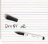 U Brands Dry Erase Lap Board, Double Sided, Ruled and Plain, 9 x 12 Inches, Includes Dry Erase Marker (484U06-24)