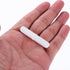 MECCANIXITY 50mm x 9mm Magnetic Stirrer Mixer Stir Bar Rod with Ring Shape PTFE Coating, White - 1Pcs