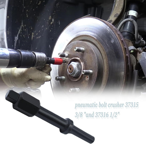 32029 Air Hammer Socket Adapter, 37315 3/8" & 37316 1/2" Shake 'n Break Pneumatic Bolt Breaker Set