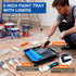 28 Set, 9" 4" Pcs Paint Tray Paint Brush for Wall, Paint Tray, & Paint Roller Covers with Roller Frame, Stainless Steel
