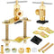 2 Pcs Brass Self Piercing Saddle Valve - Copper Self Tapping Valve for Water Pipe Supply