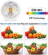 GU10 LED Light Bulbs, 7W Warm White 3000K, 50W-60W-75W Equivalent, Non-Dimmable, 650Lm for Track Spot Lighting, 6 Pack