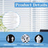 Eldraqth 60 Set Pcs Shutter Repair Pins Shutter Louver Spring Loaded Replacement Pins Repair Plantation Shutters Tool