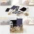 Gold Desk Organizers and Accessories, 13PS Set with Acrylic Stapler, Tape Dispenser, Pen Holder, Office Supplies