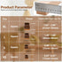 28Pcs Brown Chair Leg Floor Protectors for Hardwood Floors, Silicone Chair Leg Covers Bar stools Leg Caps, Dining Room Chair Leg Protectors, Felt Furniture Pads, Smooth Moving for Chair, Large