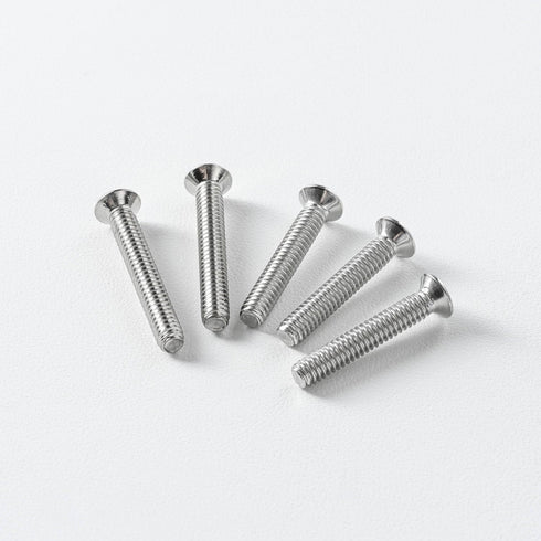 5/32-32 x 3/8'' (100Pack) Flat Head Machine Screw, Phillips Drive, 304 Stainless Steel 18-8, Bright Finish, Fully