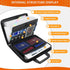 Important Document Organizer with Handle, Fireproof Accordion File Organizer, 12 Pockets for Letter A4 Files