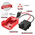 Power Wheels Adapter for Milwaukee M18 Battery with Wire Harness Connector Compatible with Fisher-Price 12 Volt Power Wheels, 12AWG Wire with 40A Fuse