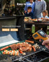 Infrared Thermometer: Digital Laser Non-Contact Surface Temperature Gun for Measuring Cooking Food, Pizza Oven, Grill