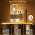 2pcs Dimmable Night Lights Plug Into Wall with Planet, LED Night Light Dusk to Dawn Sensor with Warm Lighting Auto