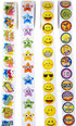 Juvale Reward Achievement Sticker Roll for Kids, 600 Pieces - Teacher Supplies for Grading & Positive Reinforcement