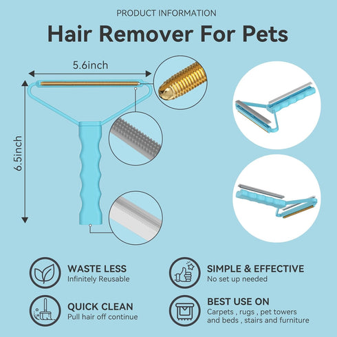 Lint Remover,Pet Hair Remover, Dog Cat Hair Remover,Carpet Rake for Pet Hair Removal,Carpet Rake,Lint Brush,Lint Shaver for Carpets, Car Mat,Couch,Pet Bed,Furniture & Rug(1 PCS)