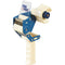 Discount Tag & Label Heavy-Duty Carton Sealing Tape Dispenser, 2", Blue/White